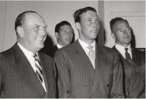 Ved innvielsen av det første laboratoriet i 1959 deltok både kong Olav og kronprins Harald. Foto: SINTEF Energi
