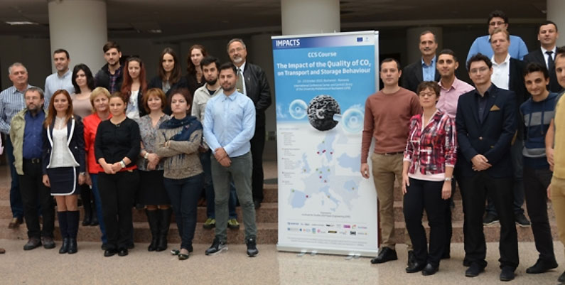 Participants at the IMPACTS CCS course in Bucharest, Romania. Photo: ISPE