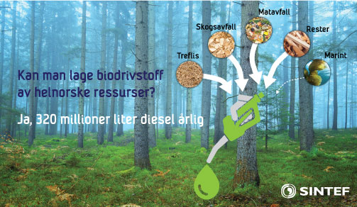 kan man lage norsk biodrivstoff