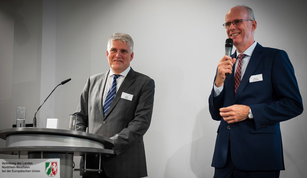 Nils Røkke, SINTEF Executive VP Sustainability and Martin Schneider, Managing Director of ECRA both gave talks during the first workshop session.