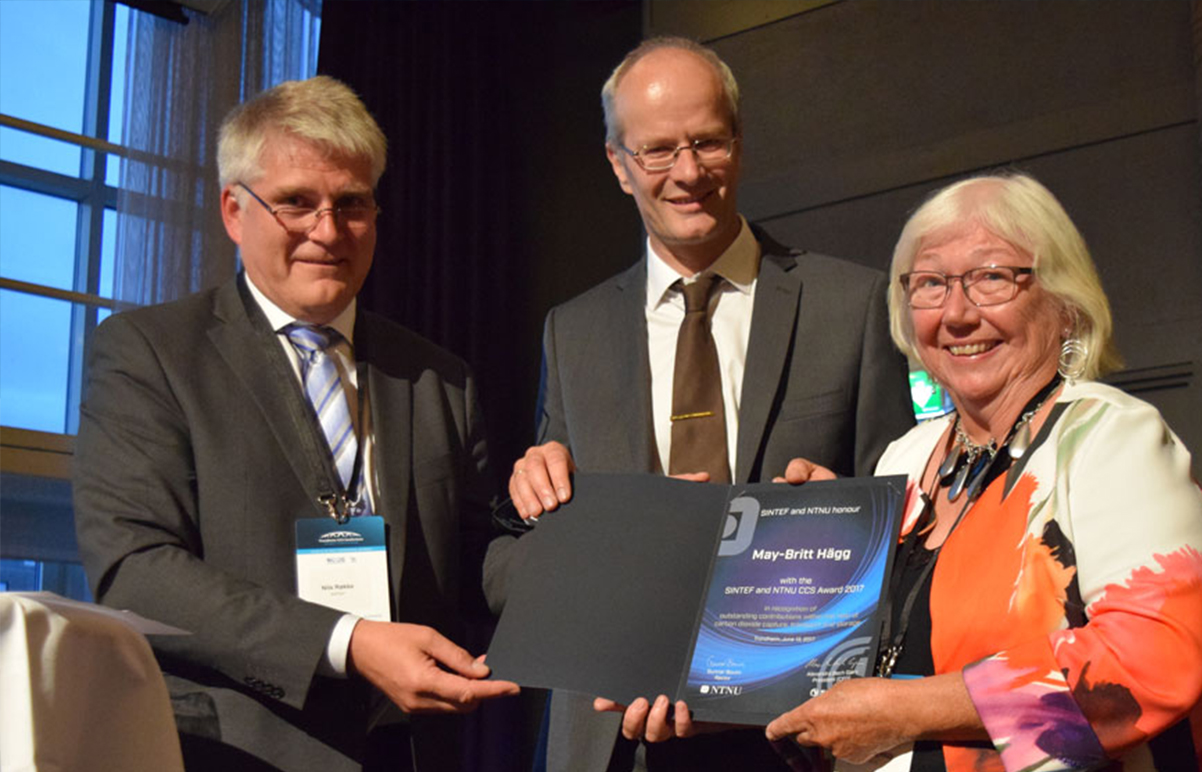 SINTEF and NTNU CCS Award