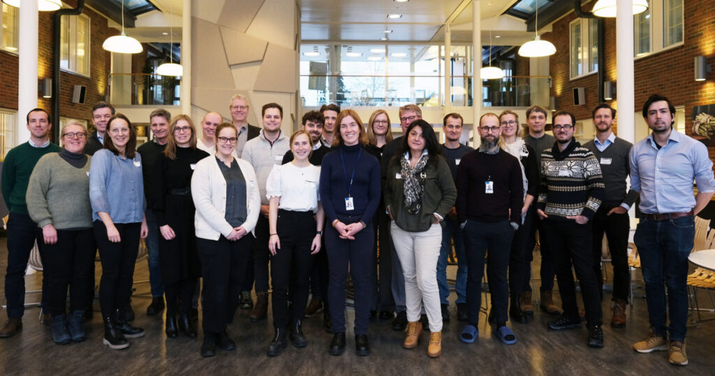 Group photo showing project collaborators.