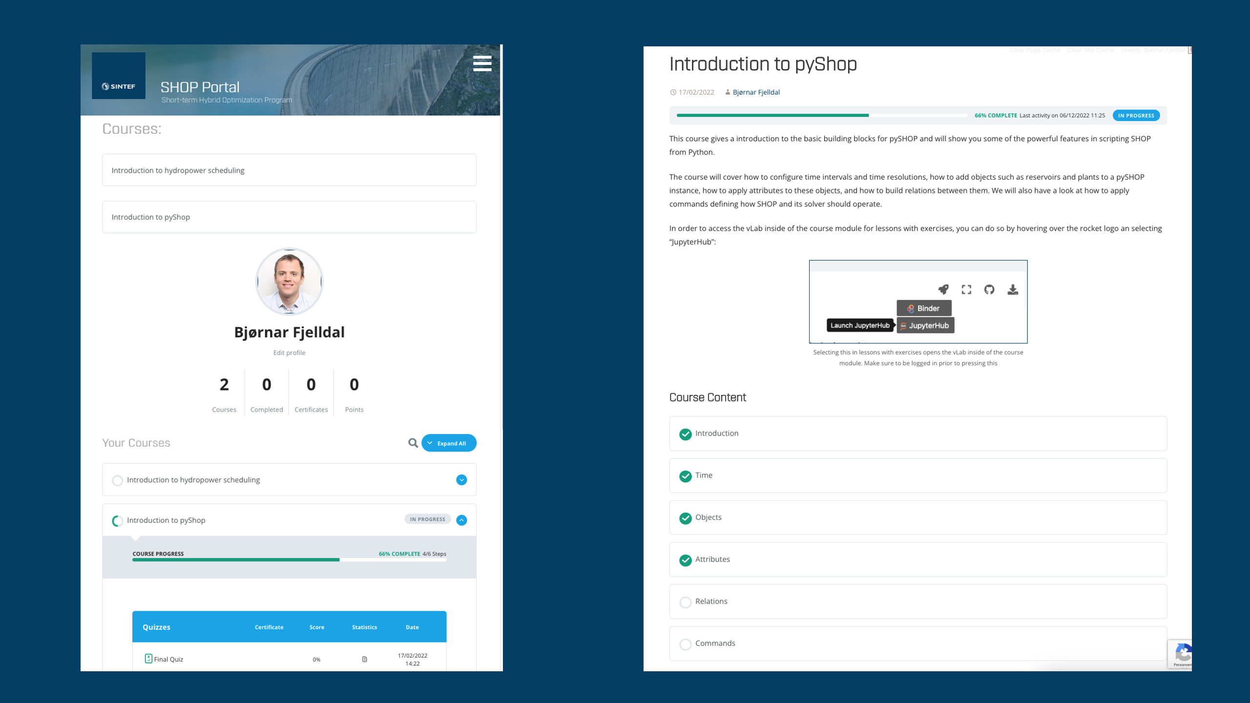 vLab, SHOP and pShop - screenshots