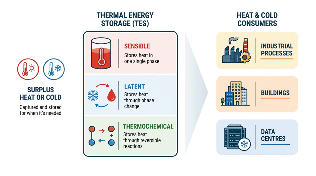 Thermal energy storage is already commercial – SINTEF Blog